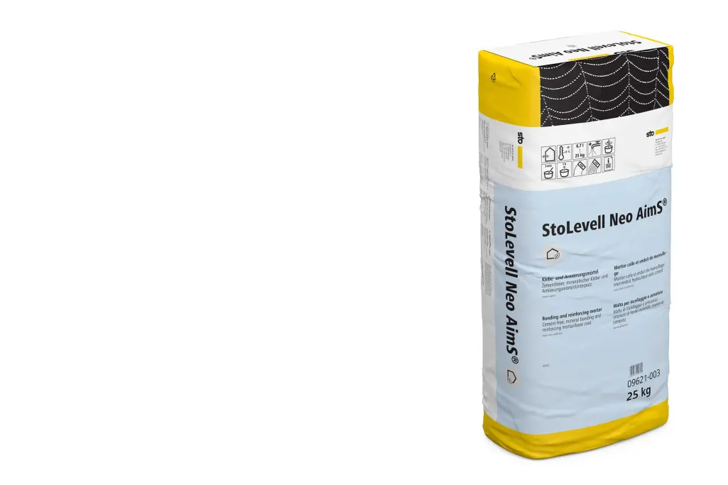 StoLevell Neo AimS produkter som er bedre for miljøet enn standard produktene fra Sto