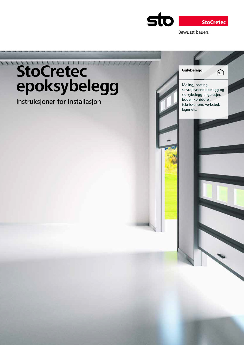 Garasjegulv fra Sto Norge