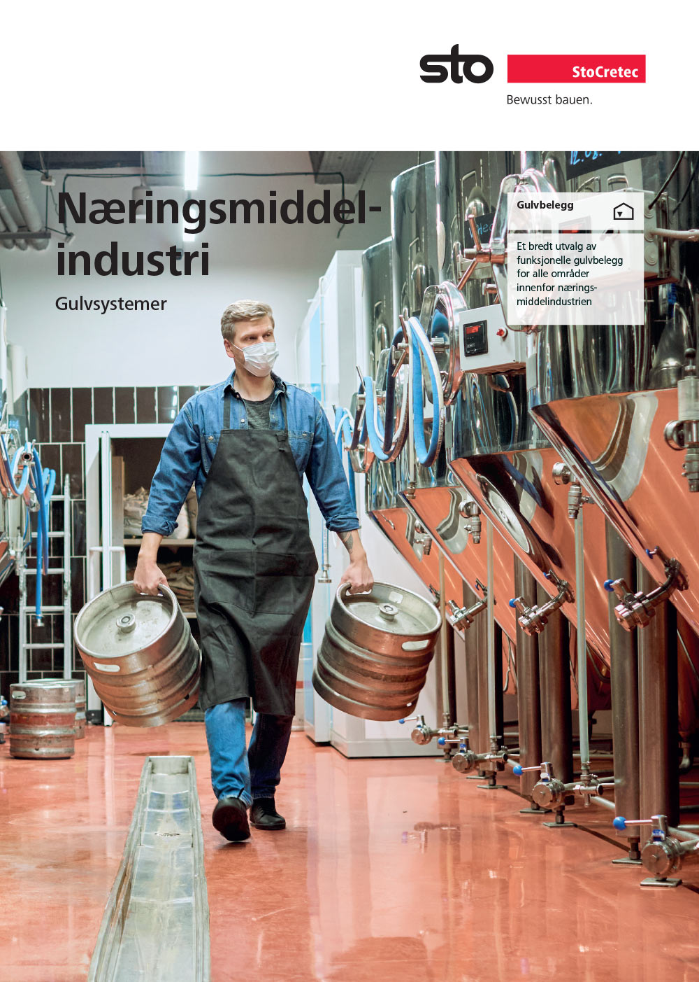 Forsidebilde av brosjyren til næringsmiddelindustrien