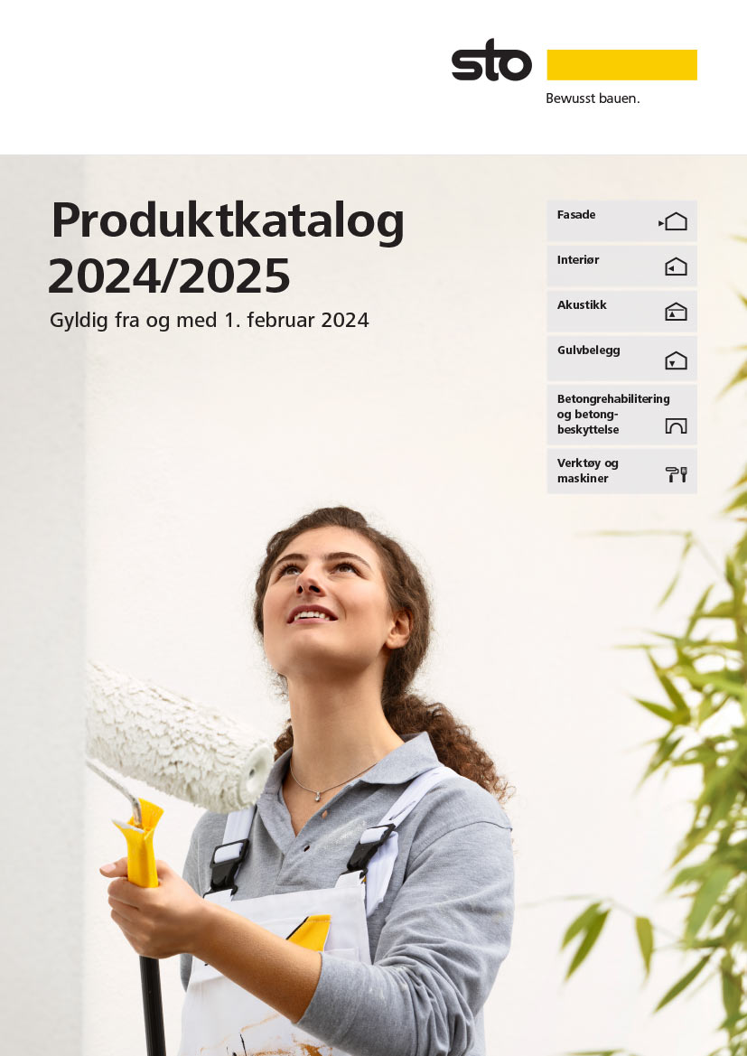 Produktkatalog fra Sto Norge