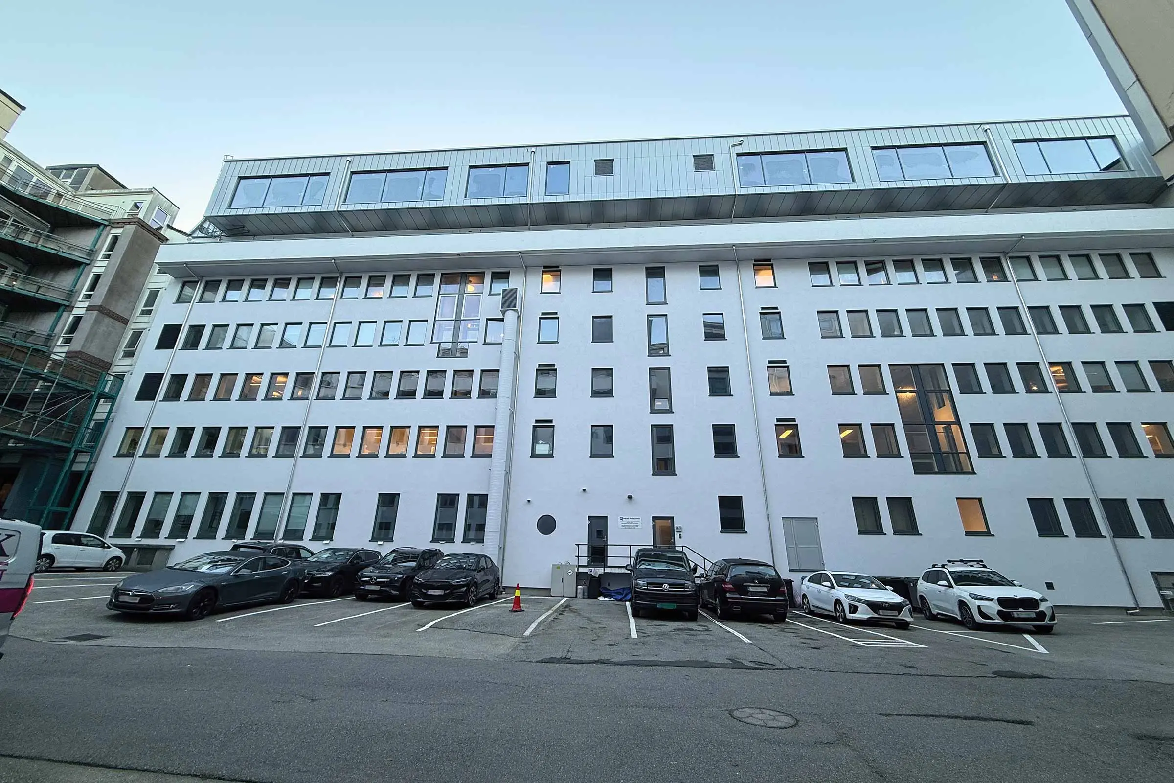 Dreggsallmenningen StoVentro X underkonstruksjon med StoVentro