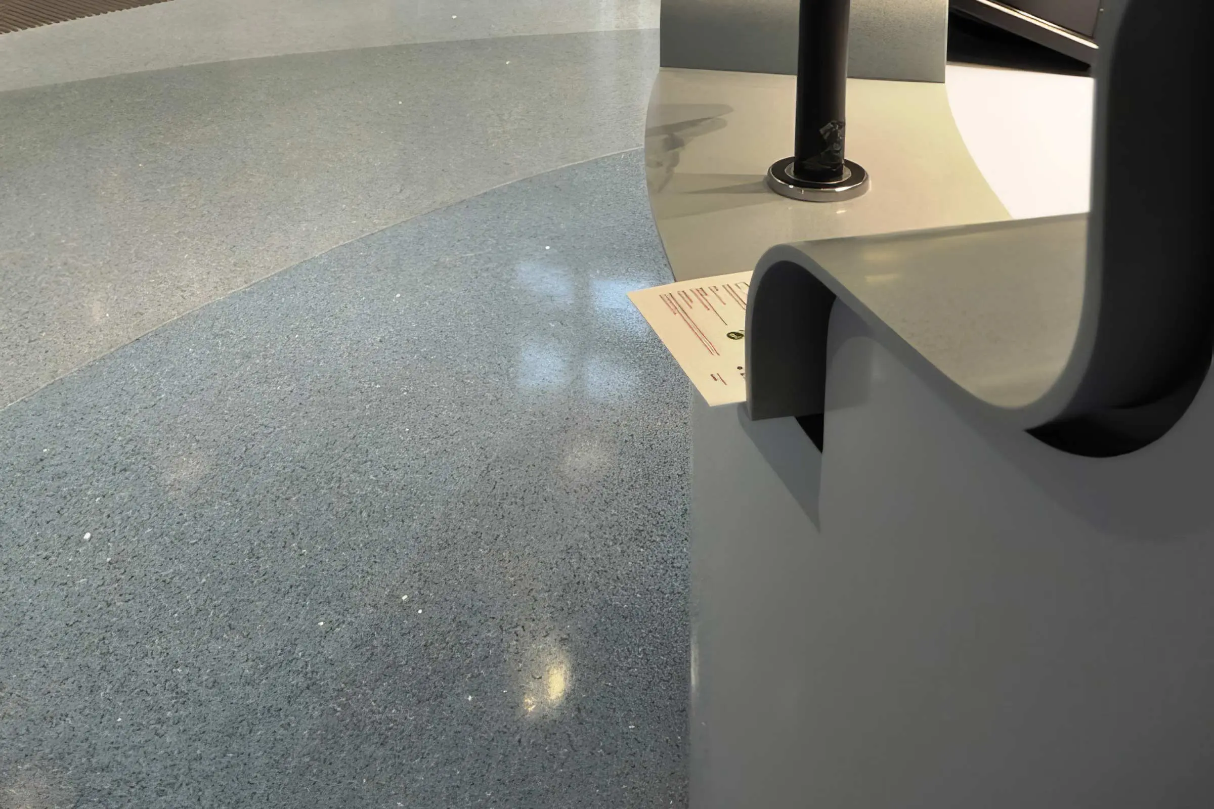 Kongsberg Maritime campus - Terrazzo gulv fra Sto Norge AS