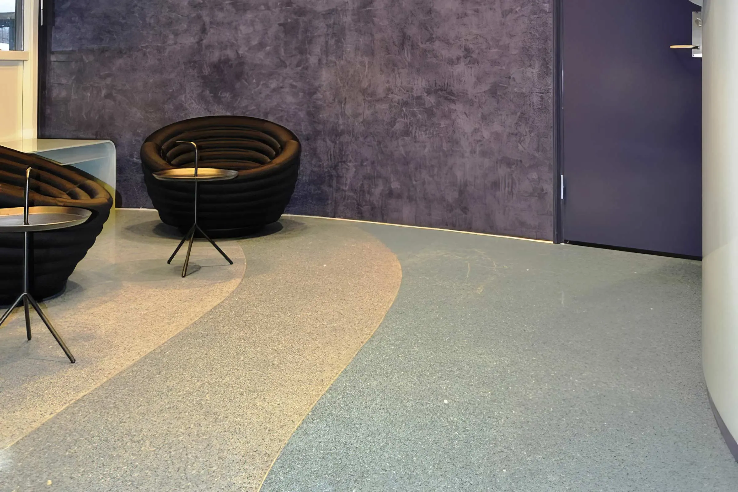 Kongsberg Maritime campus - Terrazzo gulv fra Sto Norge AS