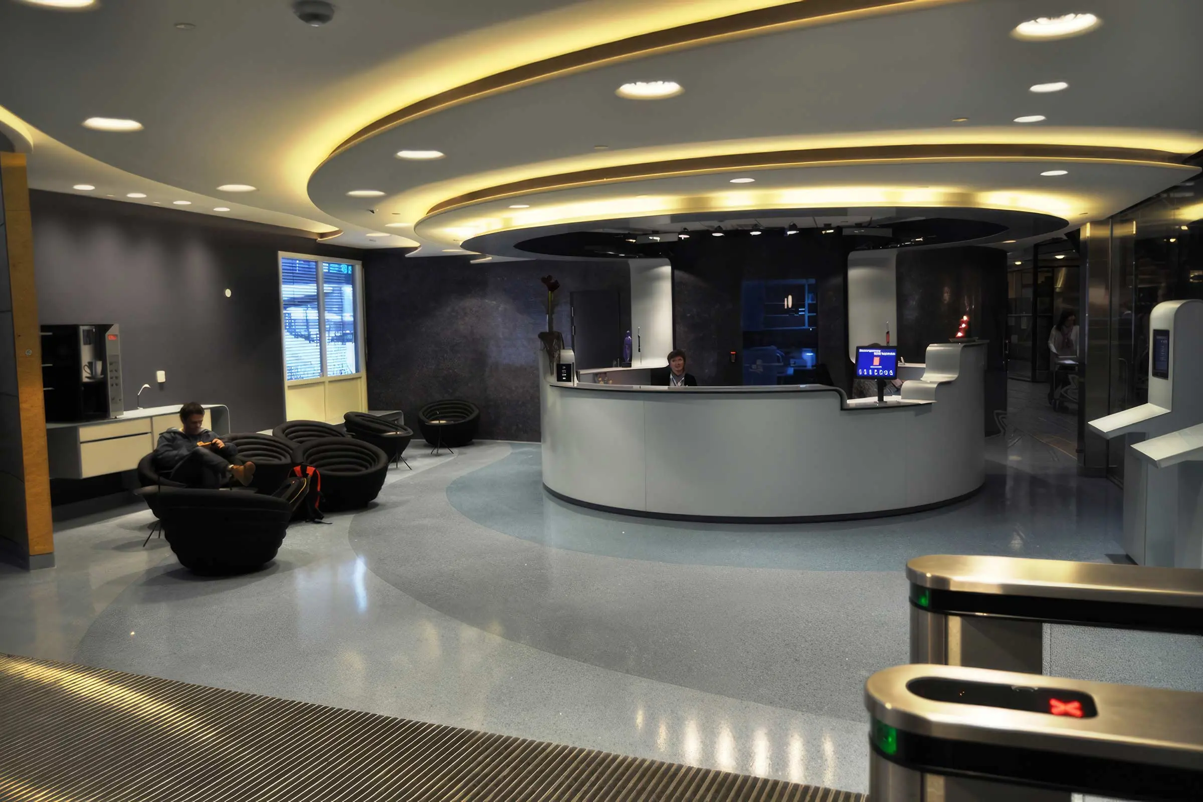 Kongsberg Maritime campus - Terrazzo gulv fra Sto Norge AS