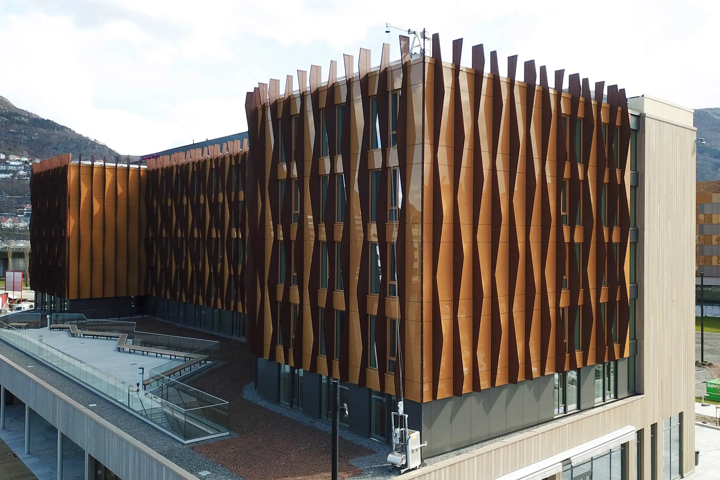 Moxy hotell Bergen med StoVentec Glass