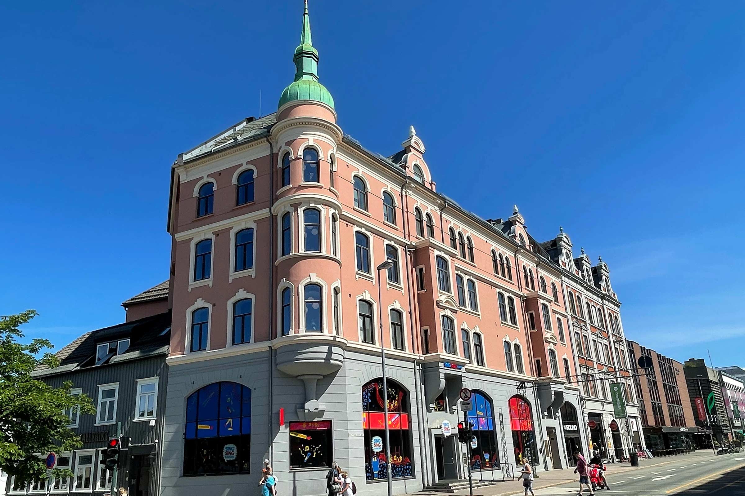 Bilde av historisk bygg i Trondheim