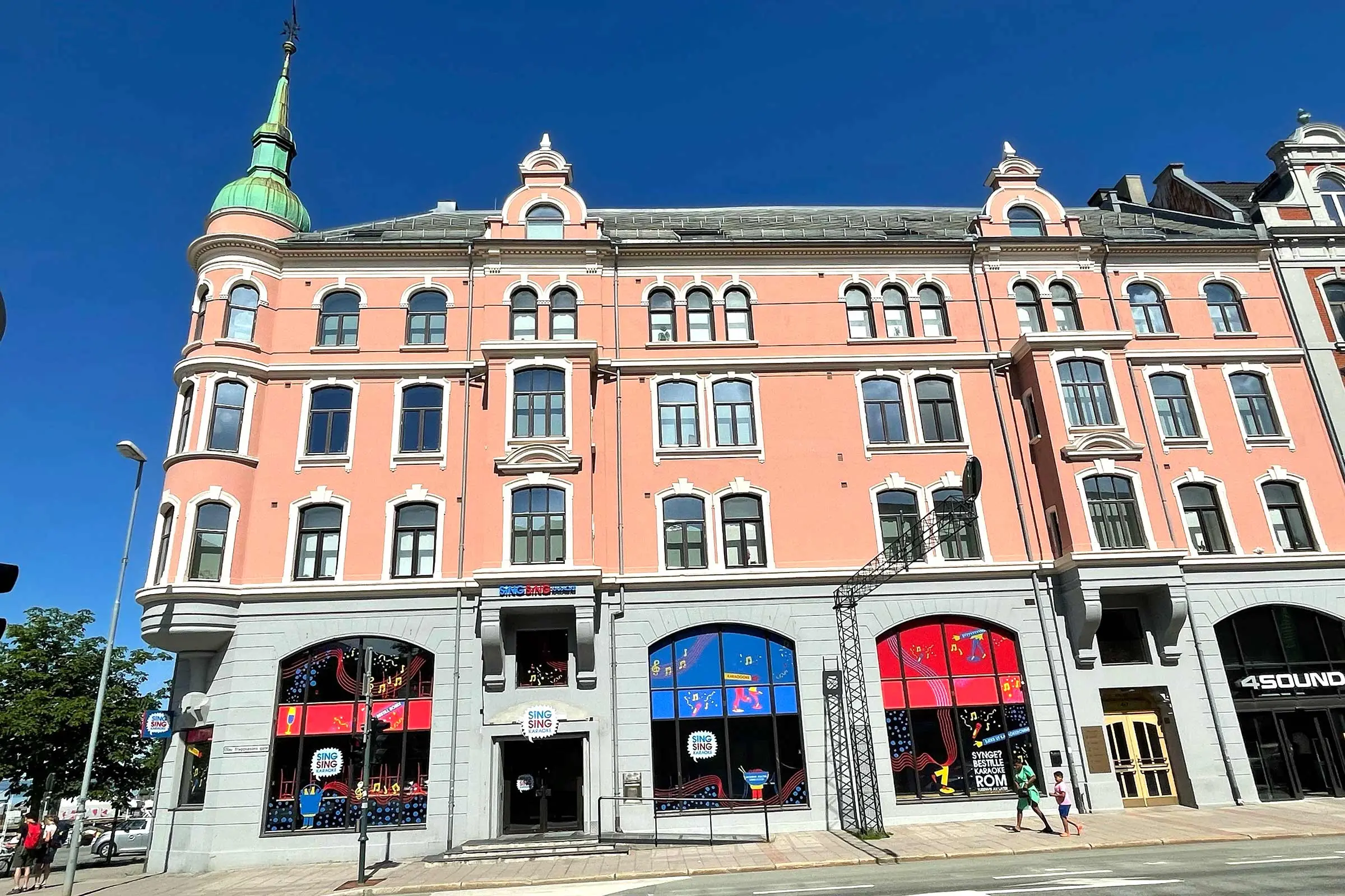 Olav Tryggvasonsgate med Sto pussbruk B - Sto Hydrogrund - StoColor Lotusan