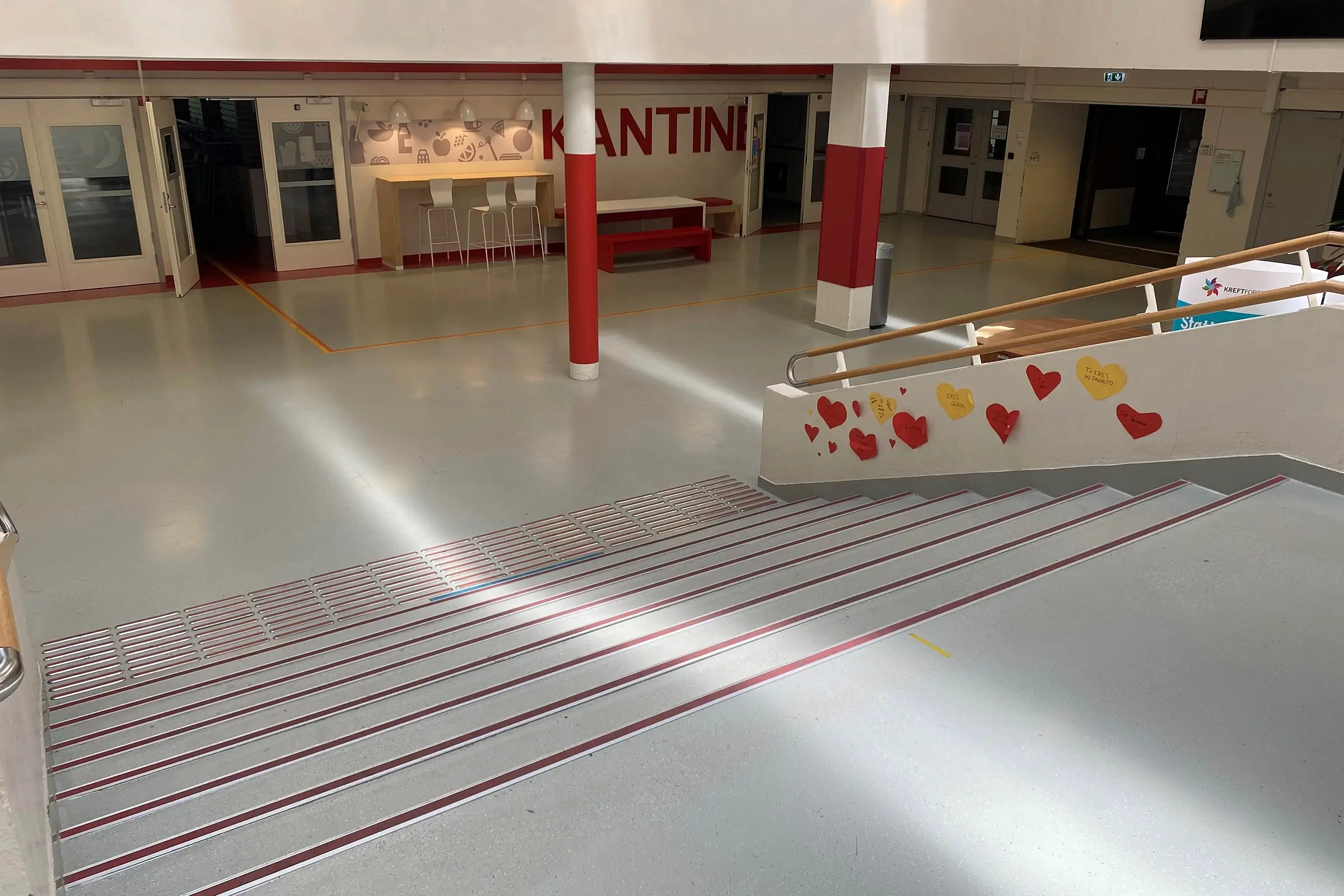 Porsgrunn VGS - comfortfloor fra Sto Norge AS