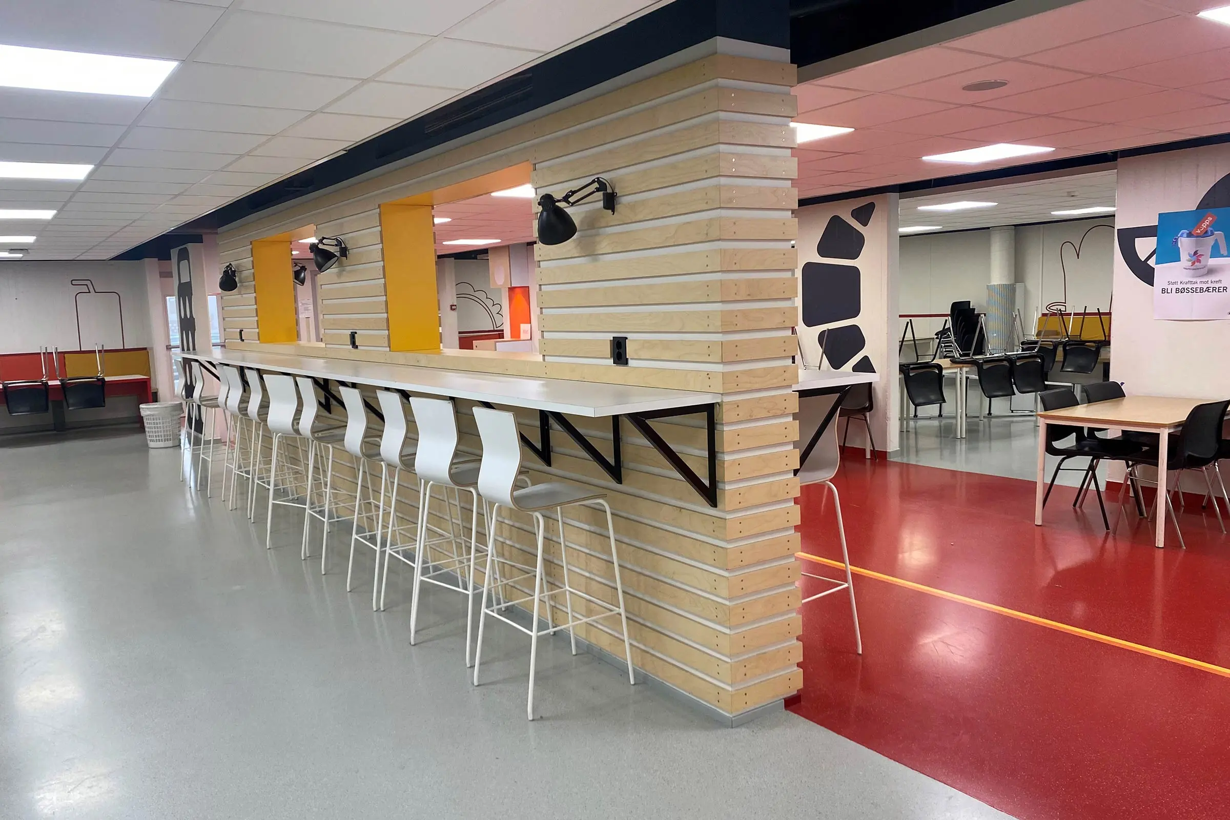 Porsgrunn VGS - comfortfloor fra Sto Norge AS