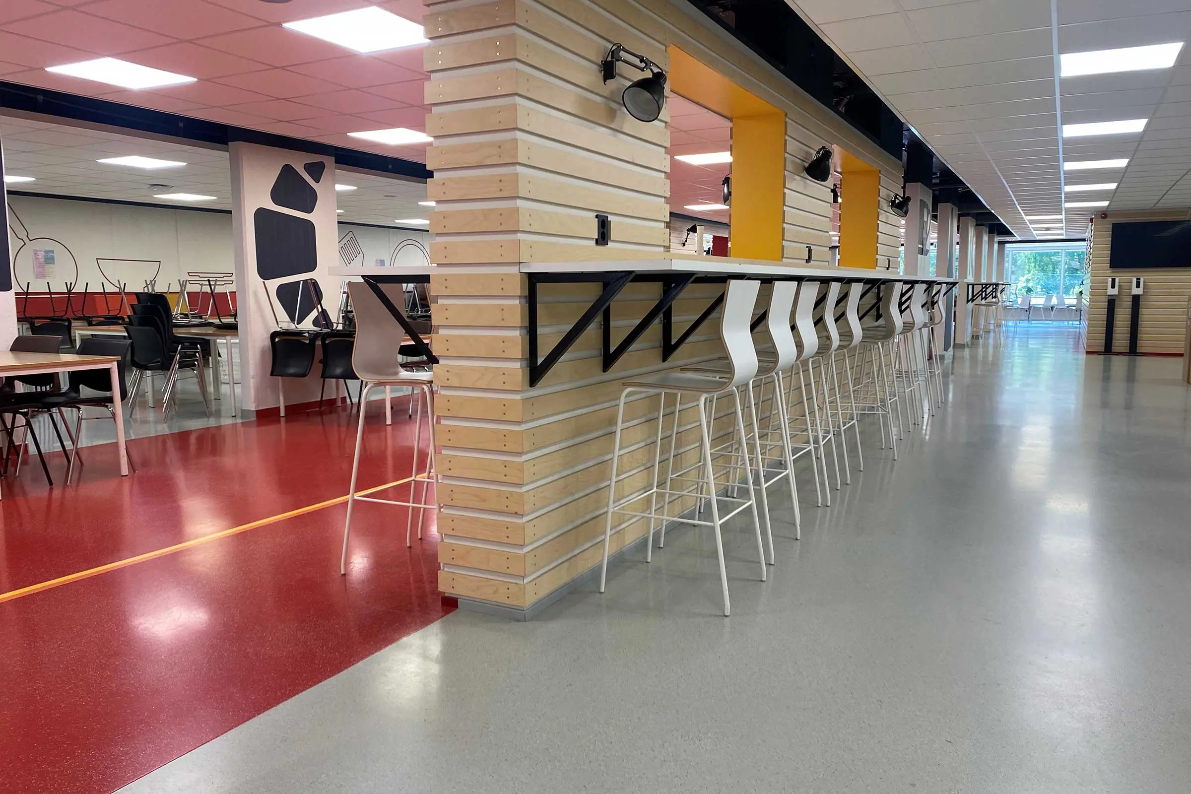 Porsgrunn VGS - comfortfloor fra Sto Norge AS