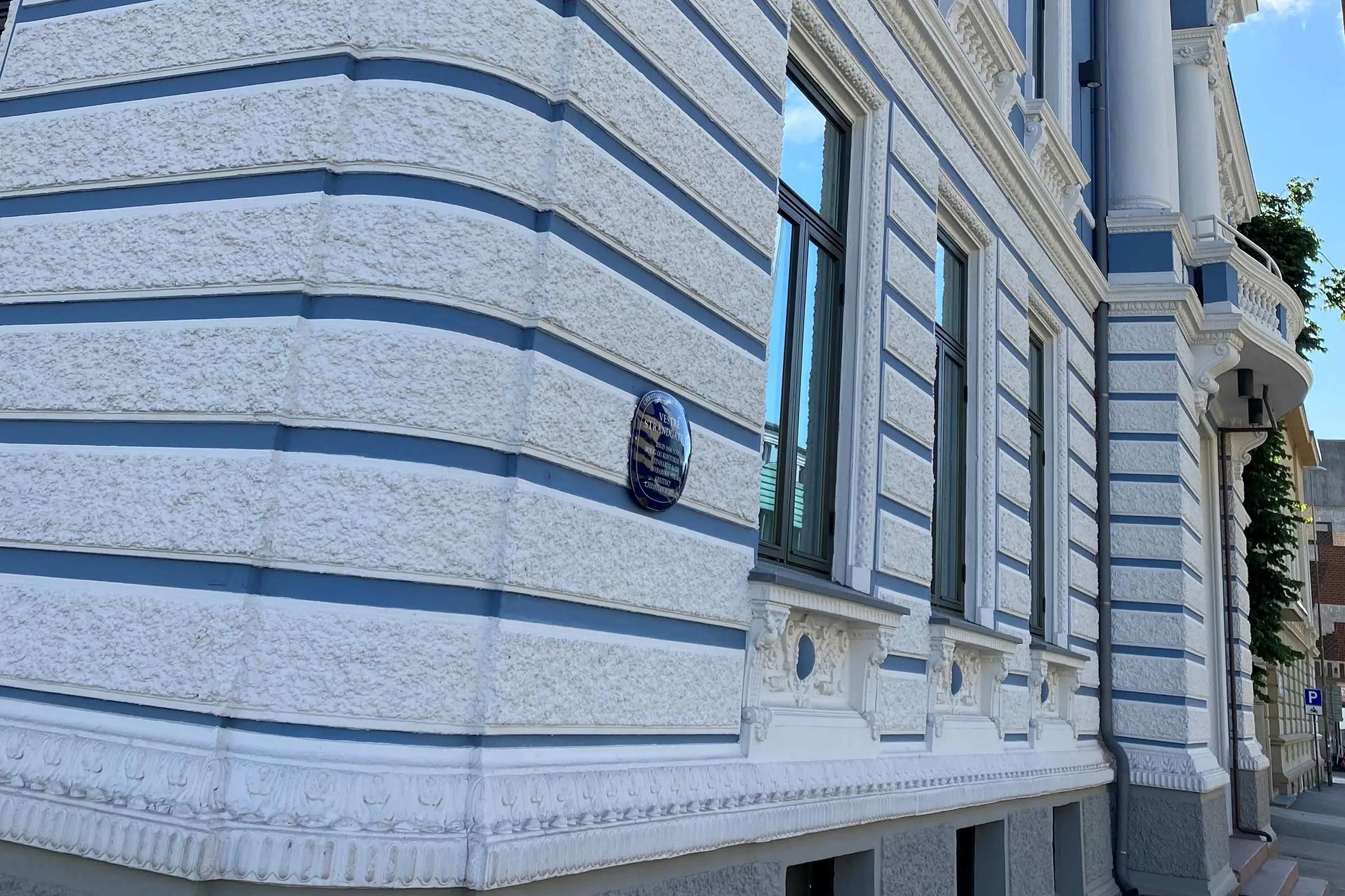 Rederiet i Kristiansand med StoColor Lotusan G