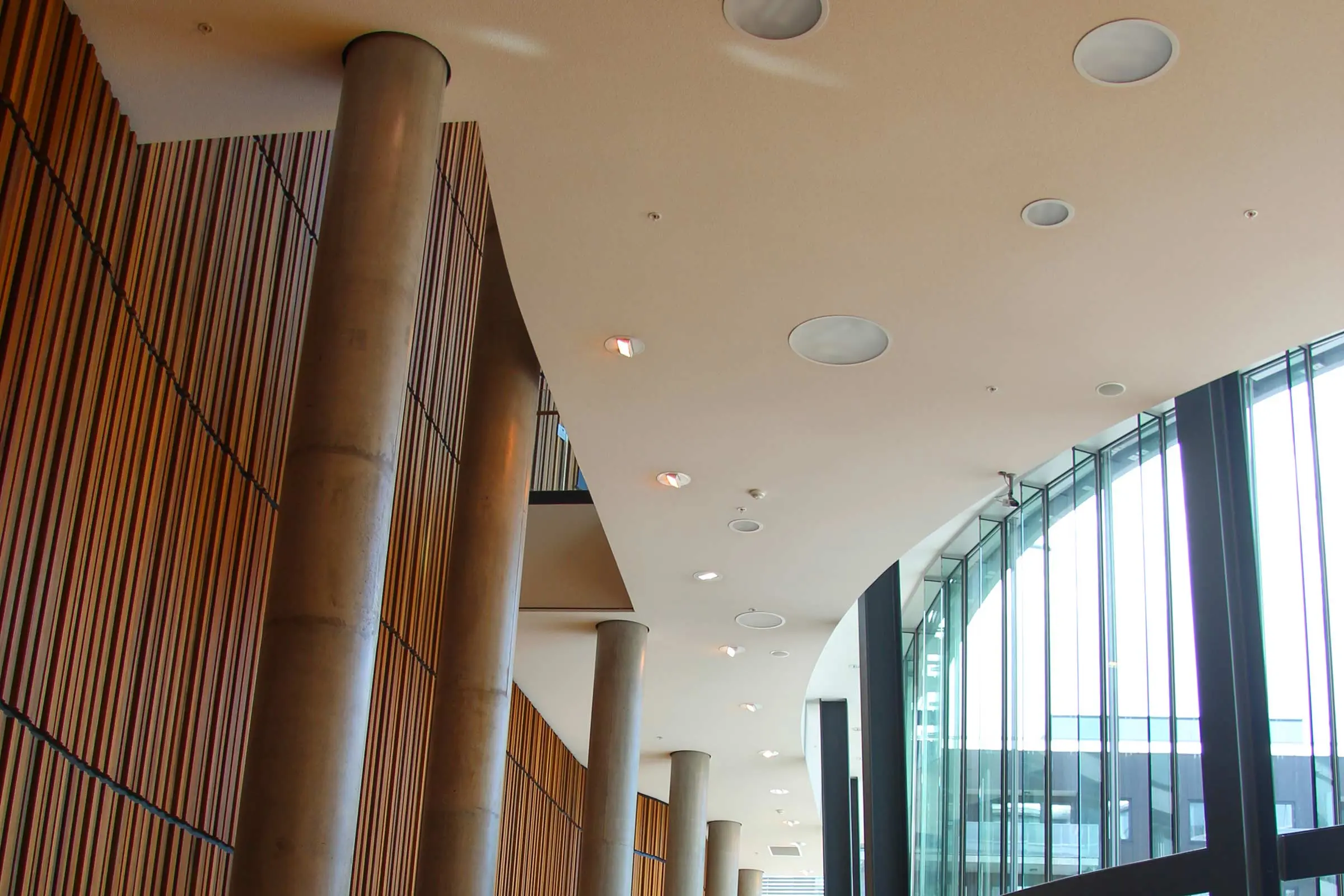 Lørenskog Kulturhus Akustikk fra Sto Norge AS