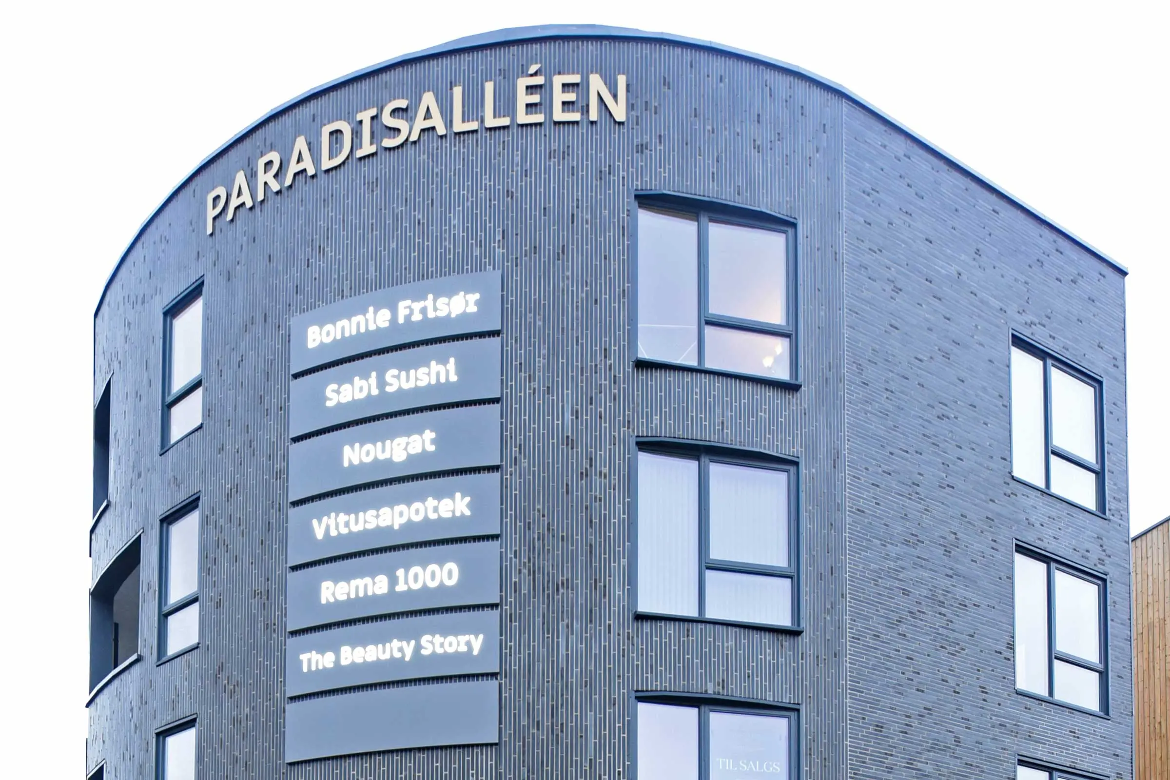 Paradisaleen i Bergen med StoVentec Brick fasade