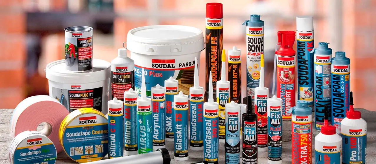 Soudal produktutvalg