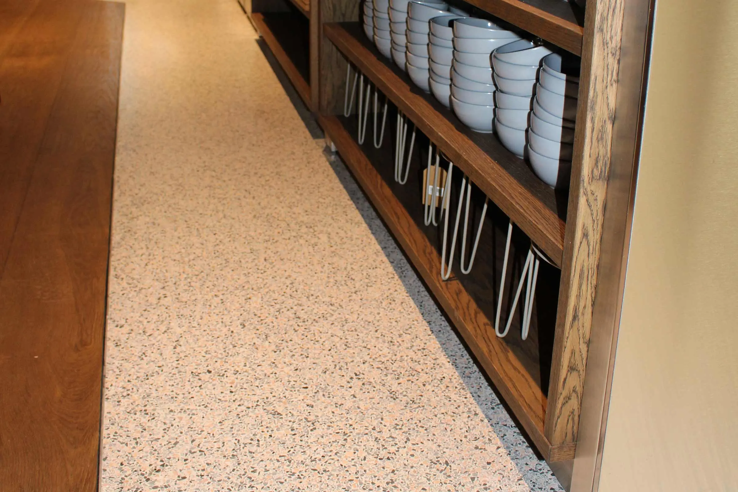 Vipps terrazzo gulv fra Sto Norge AS