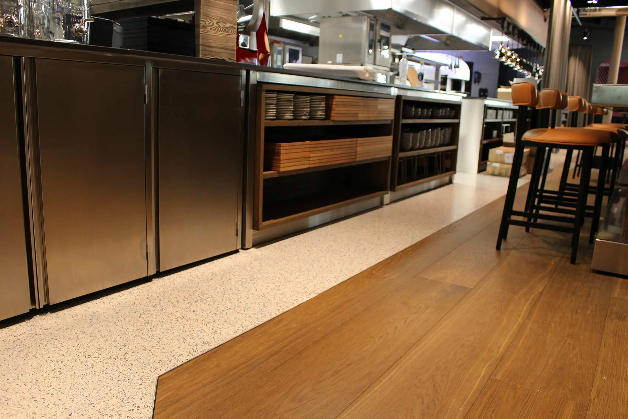 Vipps terrazzo gulv fra Sto Norge AS