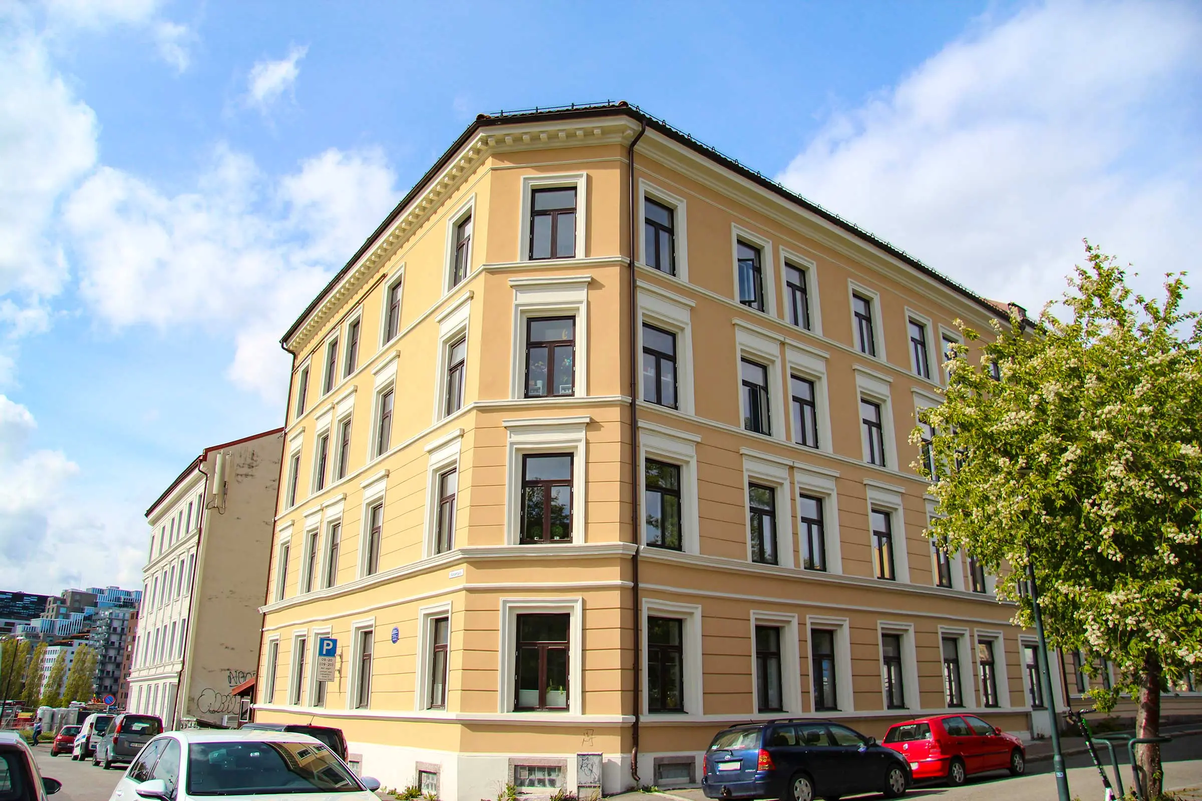 Saxegaardsgate 5 med Sto Hydraulisk kalk