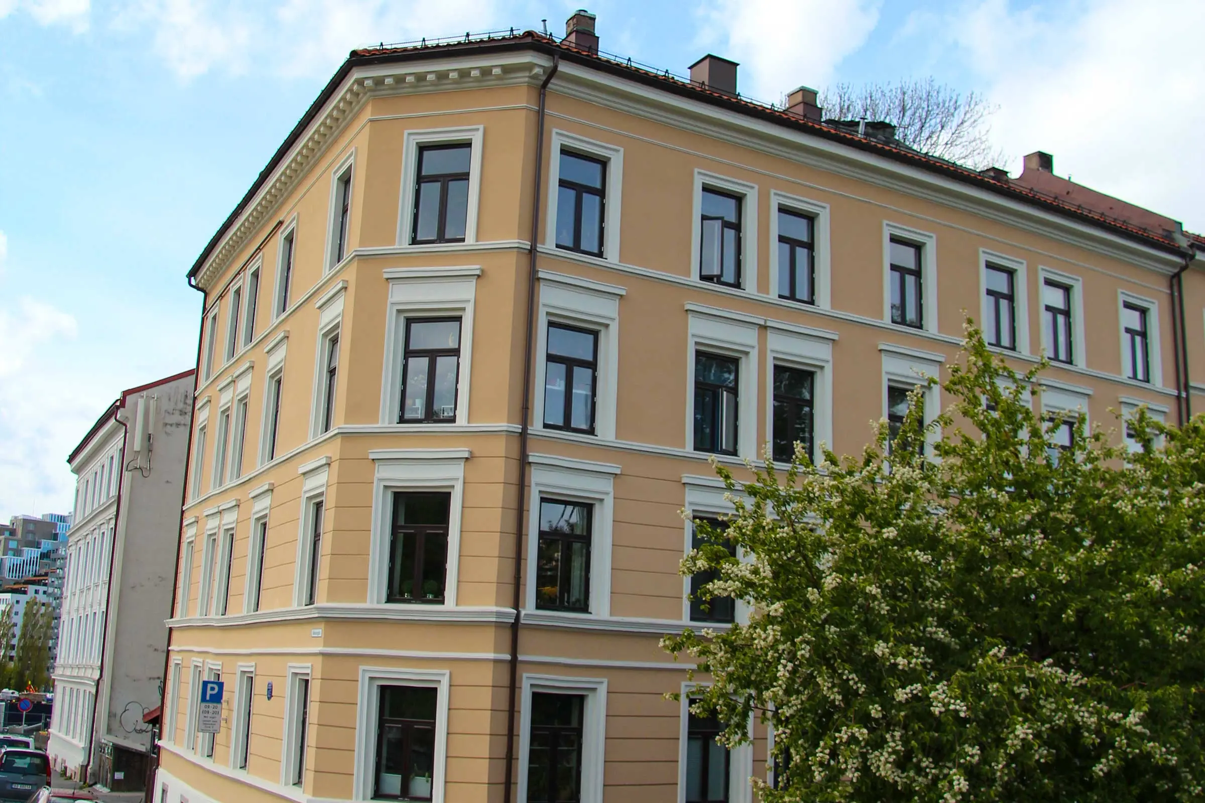 Saxegaardsgate 5 med Sto Hydraulisk kalk