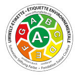 Miljøetikett CH A- farget