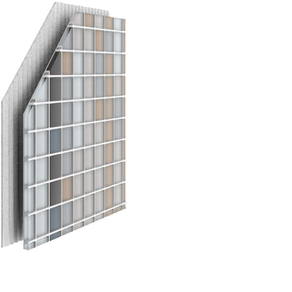 Bekledningssystem StoGlass Mosaic